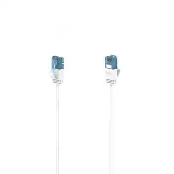 Hama Flexi-Slim networking cable White 3 m Cat6a U/UTP (UTP)