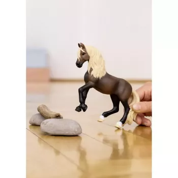 Schleich horse figurine Peruvian Paso Stallion model 13952, for ages 5+, beige/brown
