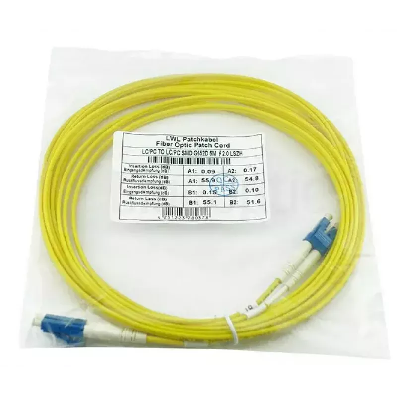 InfiniBand/fibre optic cable BlueOptics SFP3131BU30MK 30 m LC Yellow