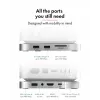 ICY BOX 7-in-1 USB Type-C DockingStation with M.2 NVMe slot, SSD, Memory card, M.2, 4 TB, USB 3.2 Gen 2 (3.1 Gen 2) Type-C, Silver, Aluminium