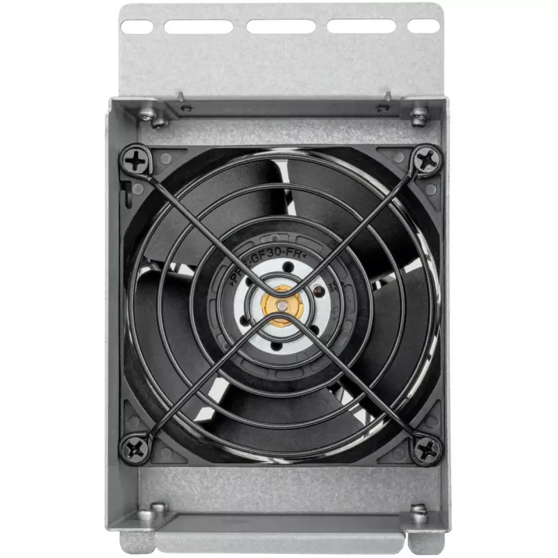 CPU Cooler SILVERSTONE RAC45-FC-801 compact 80 mm fan, silver/black