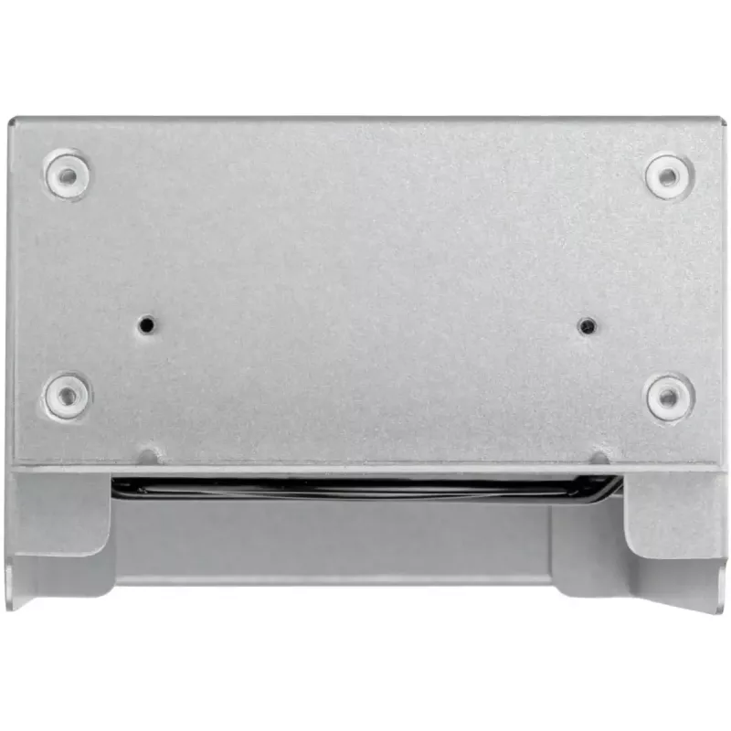 CPU Cooler SILVERSTONE RAC45-FC-801 compact 80 mm fan, silver/black