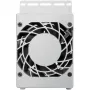 CPU Cooler SILVERSTONE RAC45-FC-801 compact 80 mm fan, silver/black