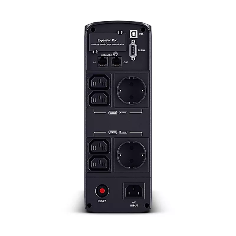 CyberPower CP1200EIPFCLCD uninterruptible power supply (UPS) Line-Interactive 1.2 kVA 720 W 6 AC outlet(s)
