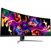 MSI MPG 491CQPX QD-OLED computer monitor 124.5 cm (49 inch) 5120 x 1440 pixels Dual QHD Black