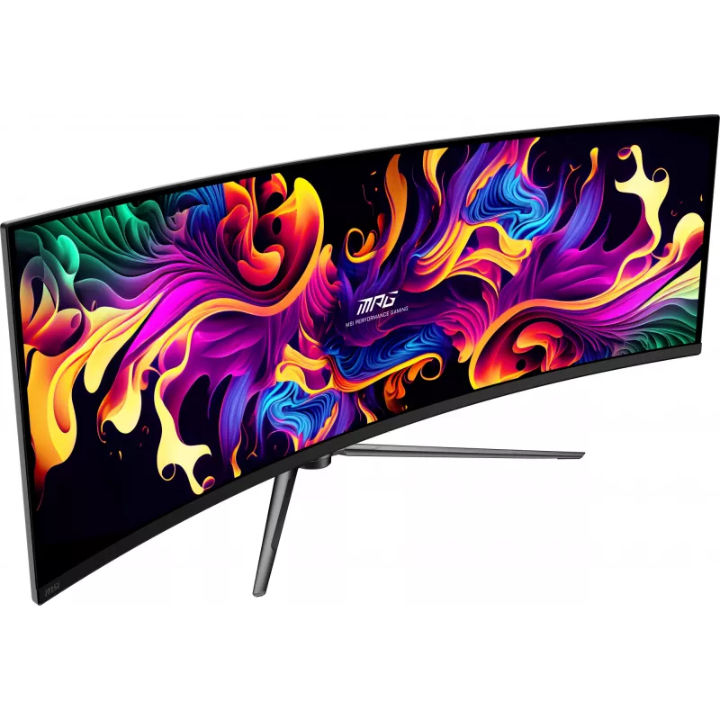 MSI MPG 491CQPX QD-OLED computer monitor 124.5 cm (49 inch) 5120 x 1440 pixels Dual QHD Black