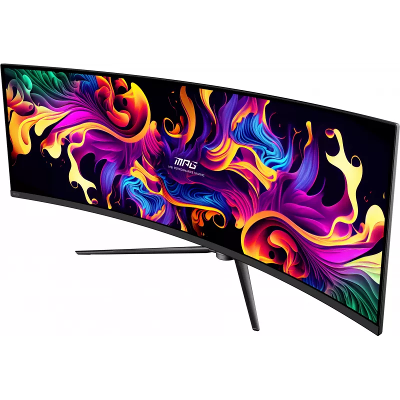 MSI MPG 491CQPX QD-OLED computer monitor 124.5 cm (49 inch) 5120 x 1440 pixels Dual QHD Black