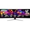 MSI MPG 491CQPX QD-OLED computer monitor 124.5 cm (49 inch) 5120 x 1440 pixels Dual QHD Black