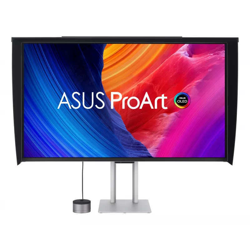 ASUS ProArt OLED PA32UCDMR-K computer monitor 80 cm (31.5 inch) 3840 x 2160 pixels 4K Ultra HD QD-OLED Black, Silver