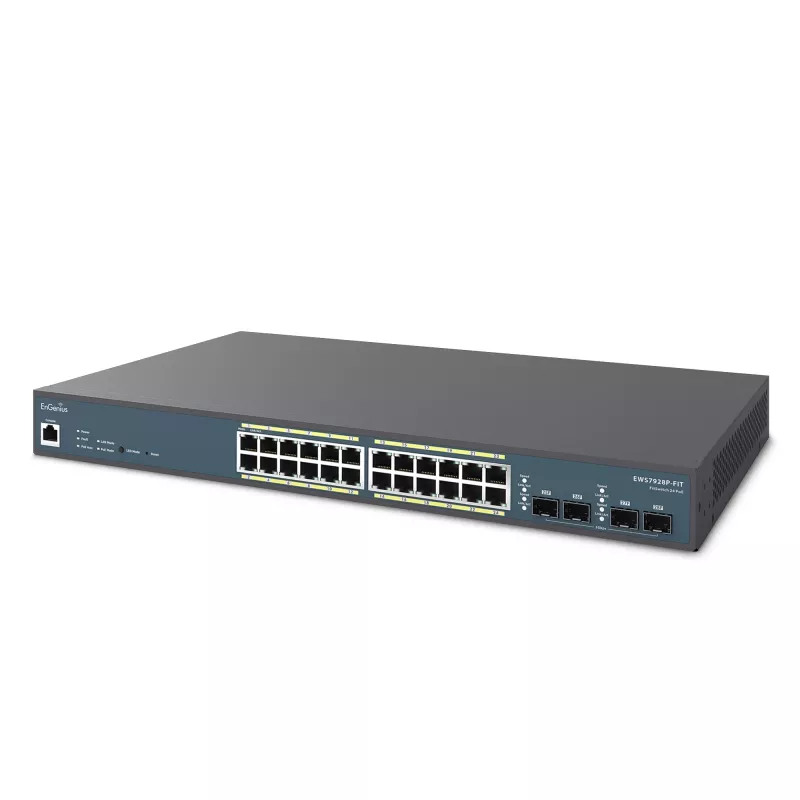 Managed Switch EnGenius FitSwitch 24 PoE 24x Gigabit Ethernet Ports