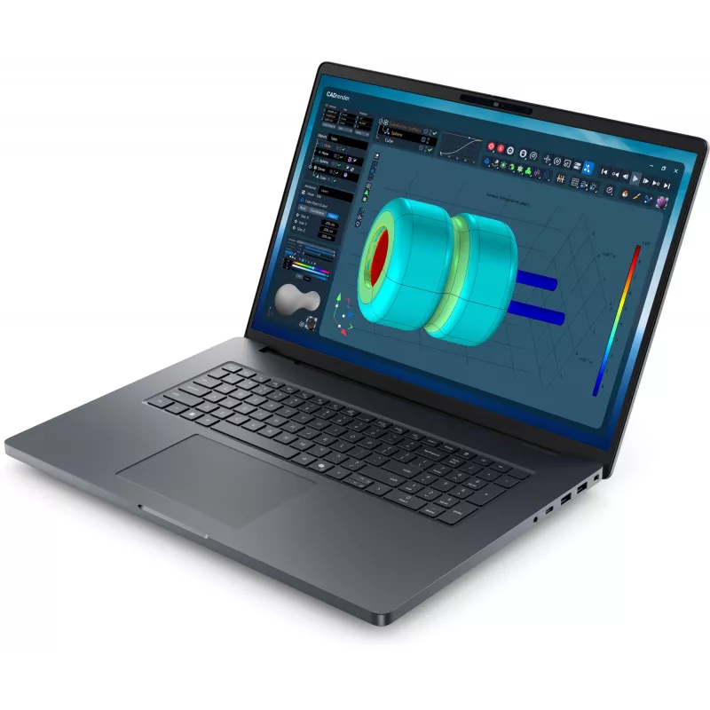 DELL Pro Max 18 Plus MB18250 Intel Core Ultra 9 285HX Mobile workstation 45.7 cm (18 inch) Quad HD+ 32 GB DDR5-SDRAM 1 TB SSD NVIDIA RTX PRO 3000 Blackwell Wi-Fi 7 (802.11be) Windows 11 Pro German Black