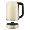 KitchenAid 5KEK1701EAC electric kettle 1.7 L 2400 W Black, Cream, Stainless steel