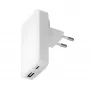 Charger d bramante Pro Slim Charger USB-C 45W + USB-A 30W, Indoor AC, White
