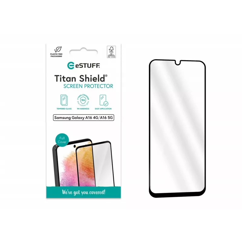 Tempered Glass Screen Protector eSTUFF for Samsung Galaxy A16 (4G/5G) ES504114