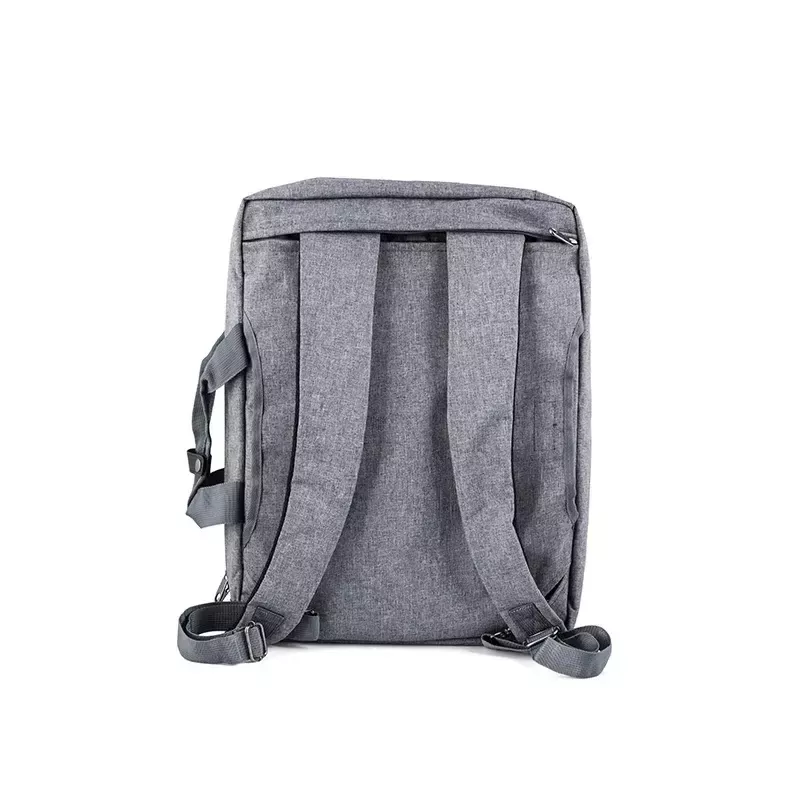 Messenger case MODECOM RENO for 15.6 inch (39.6 cm) laptops, nylon, grey/orange