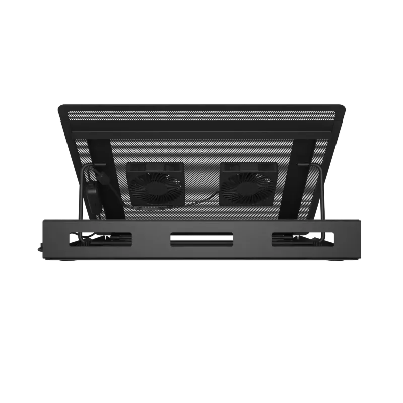 Laptop Cooler Pad NATEC Tern 2 Plus — 2 fans, for laptops up to 17.3 inch, black