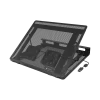 Laptop Cooler Pad NATEC Tern 2 Plus — 2 fans, for laptops up to 17.3 inch, black