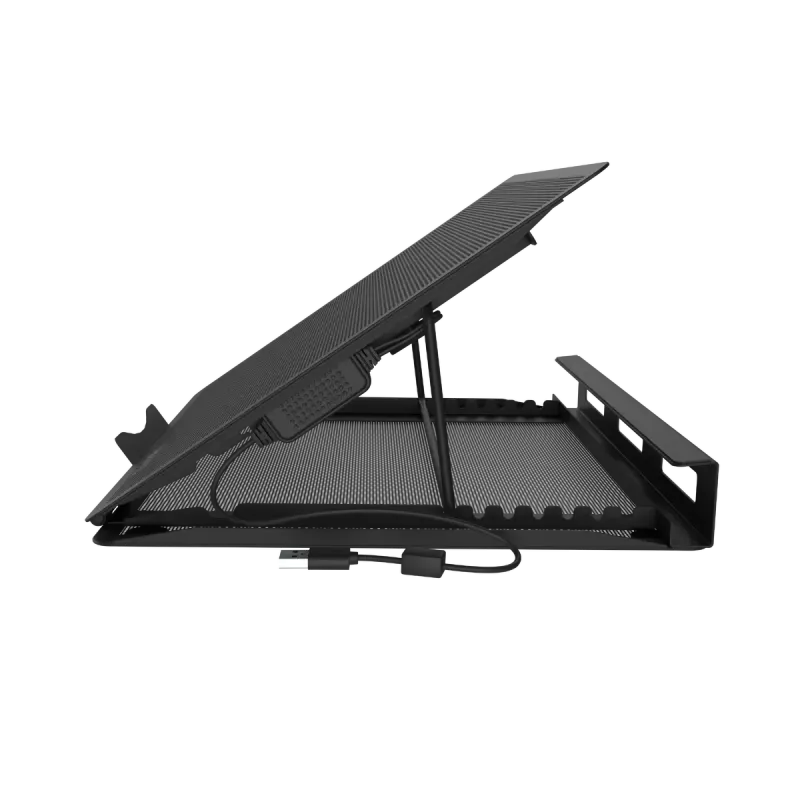 Laptop Cooler Pad NATEC Tern 2 Plus — 2 fans, for laptops up to 17.3 inch, black