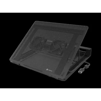 Laptop Cooler Pad NATEC Tern 2 Plus — 2 fans, for laptops up to 17.3 inch, black
