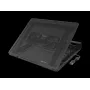 Laptop Cooler Pad NATEC Tern 2 Plus — 2 fans, for laptops up to 17.3 inch, black