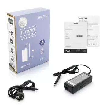 Notebook charger MITSU 19.5V 3.33A (connector 4.8×1.7) for HP
