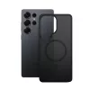 Protective Case Crong Hybrid Matte Magnetic for Samsung Galaxy S25 Ultra — TPU+PC, Black