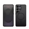 Protective Case Crong Hybrid Matte Magnetic for Samsung Galaxy S25 Ultra — TPU+PC, Black