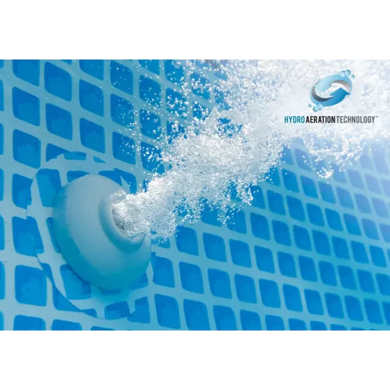 Inflatable pool Intex 28132GN — round above-ground pool, recommended age 6+, weight 14 kg