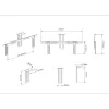 Shelf Multibrackets M Universal Camera Holder 55 inch-110 inch Black Steel