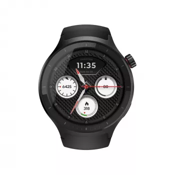 Motorola Moto Watch 3.63 cm (1.43 inch) OLED 47 mm Digital Touchscreen Black GPS (satellite)
