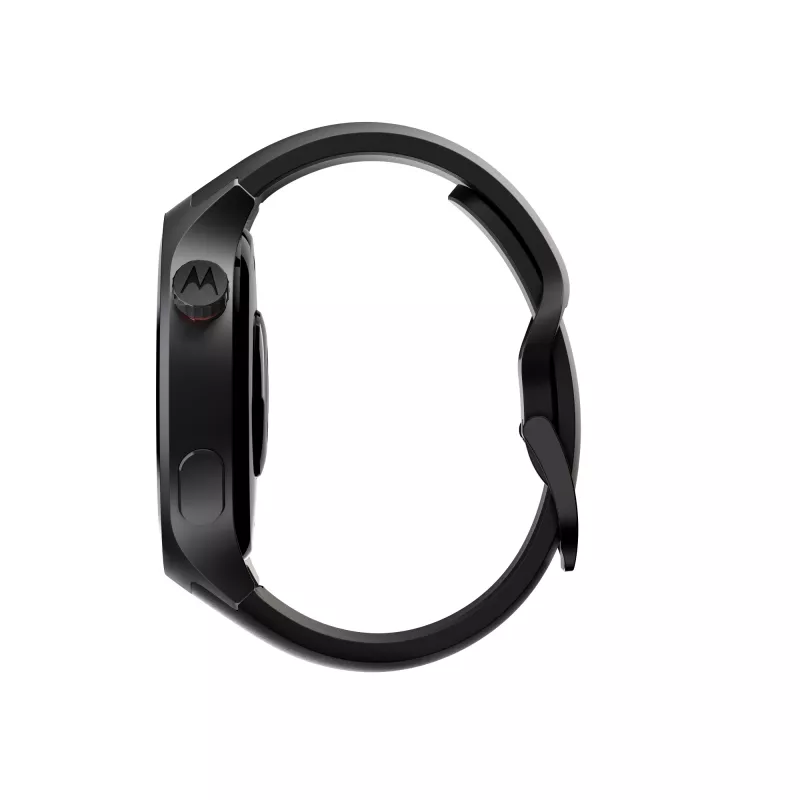 Motorola Moto Watch 3.63 cm (1.43 inch) OLED 47 mm Digital Touchscreen Black GPS (satellite)