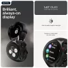 Motorola Moto Watch 3.63 cm (1.43 inch) OLED 47 mm Digital Touchscreen Black GPS (satellite)