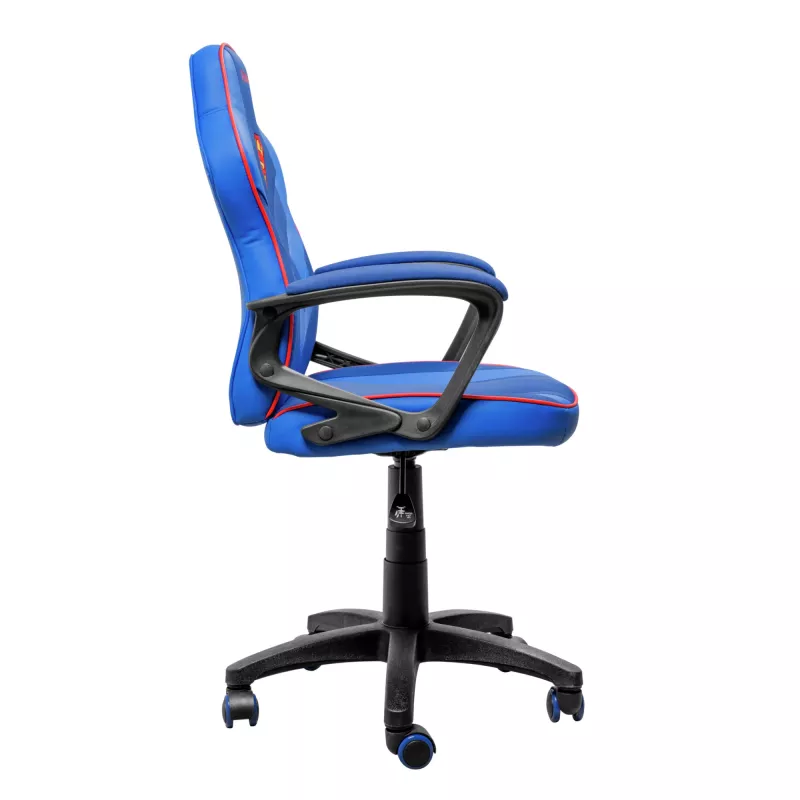 Gaming chair TRUST GXT 703SM REVVO Kids Superman Blue – children's gaming chair, ergonomic design, adjustable features