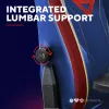 Gaming chair TRUST RUYA PRO GXT721SM Superman — ergonomic design, adjustable height