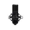 Studio microphone TRUST GXT 269 Emita II — USB wired, metal housing, table mount, black (42×162×42 mm)
