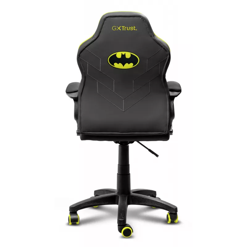 PC gaming chair TRUST 25786 — padded seat, max weight 110 kg, seat 44×44 cm, max height 100 cm, black/yellow