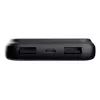 Power bank TRUST 25882 — Portable Li‑Ion 10000 mAh, PD 3.0/PPS/QC3.0, 2×USB‑A + 1×USB‑C, 20W, Black