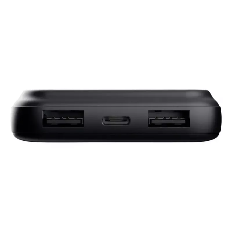 Power bank TRUST 25882 — Portable Li‑Ion 10000 mAh, PD 3.0/PPS/QC3.0, 2×USB‑A + 1×USB‑C, 20W, Black