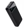Power bank TRUST 25883 — 20000 mAh Li‑Ion, PD & Quick Charge 3.0, 2×USB‑A + 1×USB‑C, 20 W, Black
