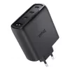 TRUST Maxo 65W indoor AC fast charger, 3× USB-C, max 20V, 2m cable, black