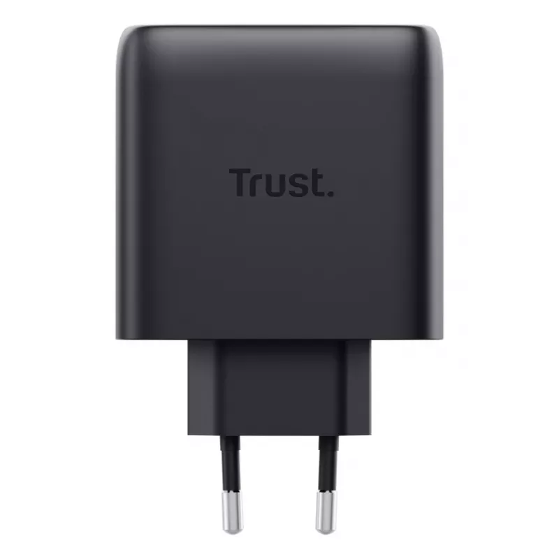 TRUST Maxo 65W indoor AC fast charger, 3× USB-C, max 20V, 2m cable, black
