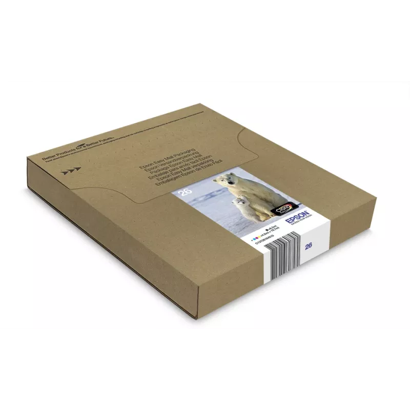 Epson Polar bear Multipack 4-colours 26 EasyMail, Standard Yield, Black, Cyan, Magenta, Yellow, Pigment-based ink, Dye-based ink, 6.2 ml, 4.5 ml