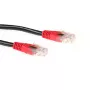 ACT Black 3 meter U/UTP CAT6 patch cable cross with RJ45 connectors