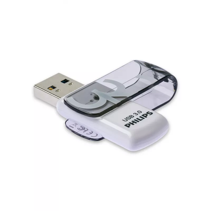 Philips Vivid USB flash drive 64 GB USB Type-A 3.2 Gen 1 (3.1 Gen 1) Grey, White