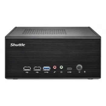 Shuttle XPC slim Barebone XB860G2 - S1851, Intel H860, 1xDP, 2xHDMI, 2 PCIe Slots (1x 16X & 1x X1), 2x Intel LAN (1G + 2.5G), 8x USB, 3x M.2, 24/7 permanent operation