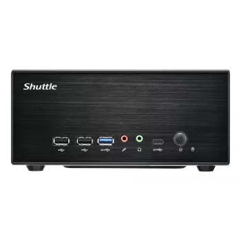 Shuttle XPC slim Barebone XB860G2 - S1851, Intel H860, 1xDP, 2xHDMI, 2 PCIe Slots (1x 16X & 1x X1), 2x Intel LAN (1G + 2.5G), 8x USB, 3x M.2, 24/7 permanent operation
