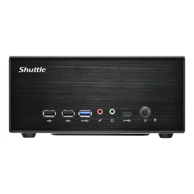 Shuttle XPC slim Barebone XB860G2 - S1851, Intel H860, 1xDP, 2xHDMI, 2 PCIe Slots (1x 16X & 1x X1), 2x Intel LAN (1G + 2.5G), 8x USB, 3x M.2, 24/7 permanent operation
