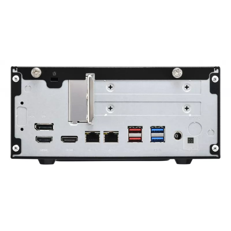 Shuttle XPC slim Barebone XB860G2 - S1851, Intel H860, 1xDP, 2xHDMI, 2 PCIe Slots (1x 16X & 1x X1), 2x Intel LAN (1G + 2.5G), 8x USB, 3x M.2, 24/7 permanent operation