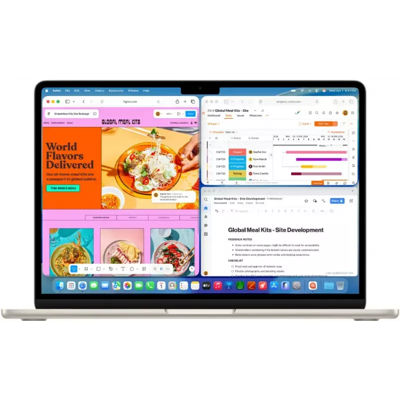 Laptop Apple MacBook Air M5 15.3 inch (38.9 cm) 16 GB RAM 512 GB SSD Blue
