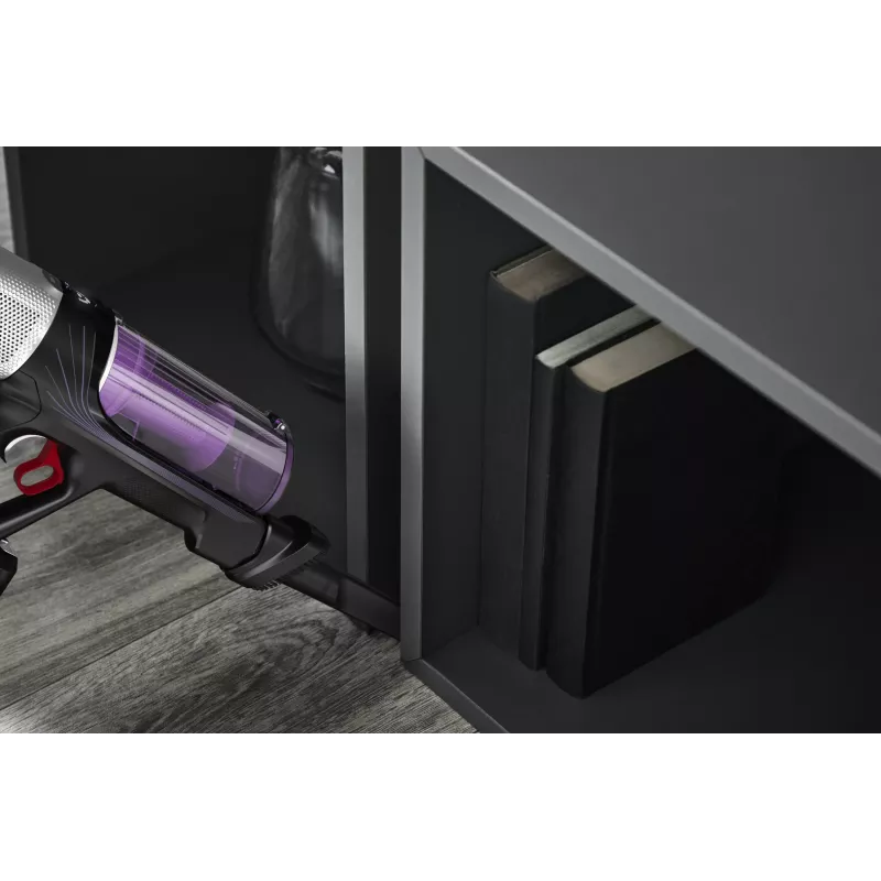 Rowenta RH2037 2-in-1 stick vacuum Battery Dry Bagless 0.4 L 250 W Black, Purple